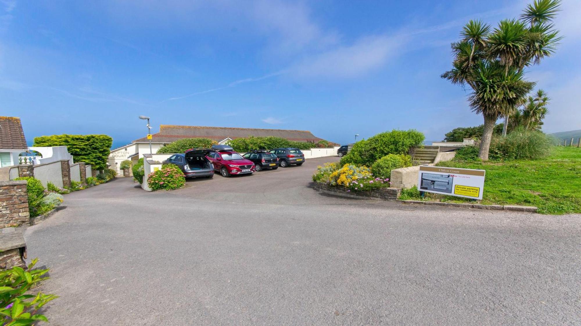 Apartamento Clifton Court Apt 16 With Indoor Heated Pool & Sea Views Croyde Exterior foto